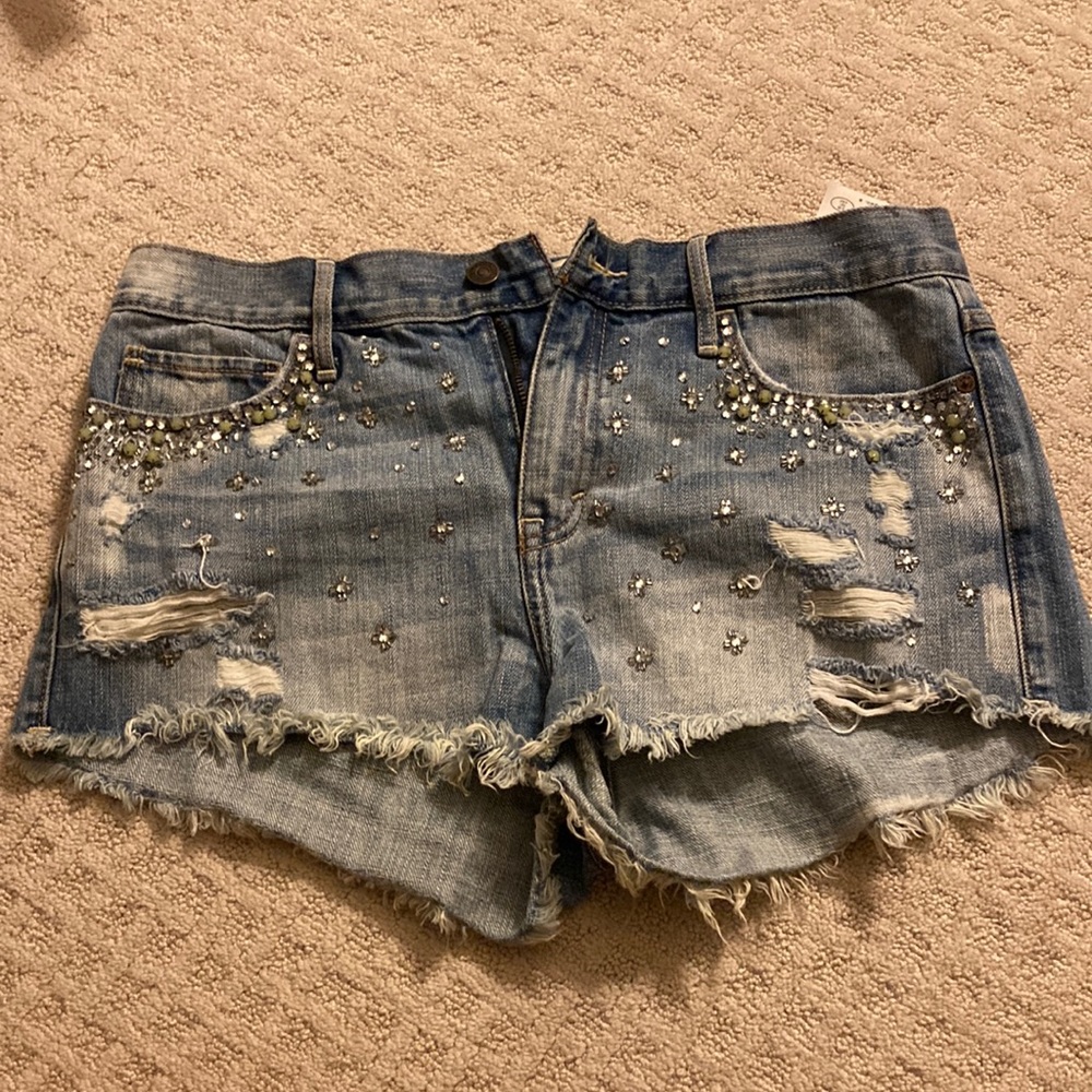Abercrombie Jean Shorts